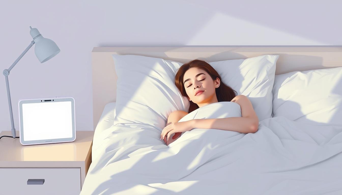 using light box to stay alert on night shift